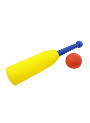 Dawson Sports Foam Baseball Bat and Ball Set, Yellow