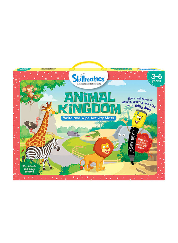 

Skillmatics Animal Kingdom, Learning & Education Toy, Ages 3+, Multicolour