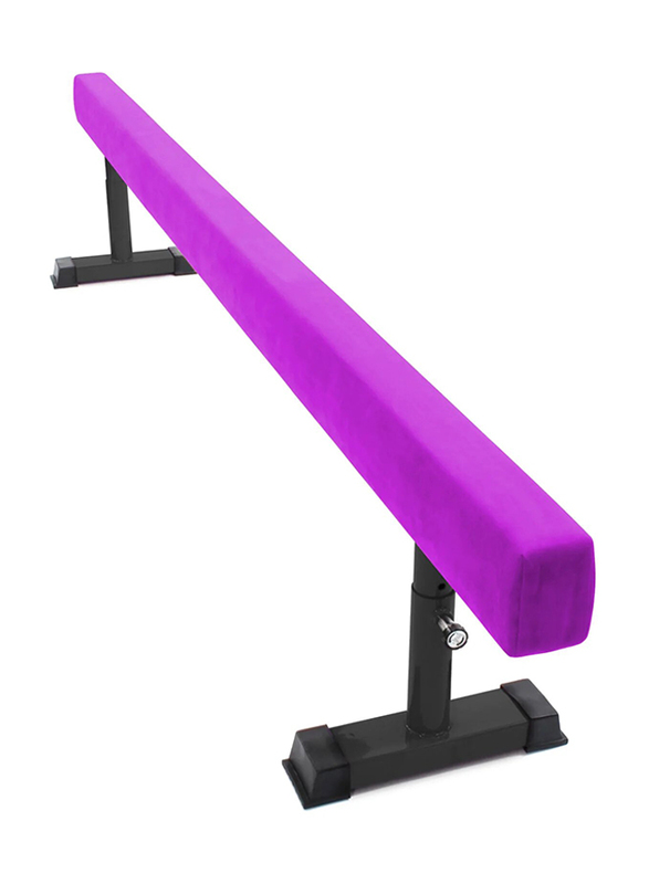 Dawson Sports Lower Height Adjustable Balance Beam, Purple
