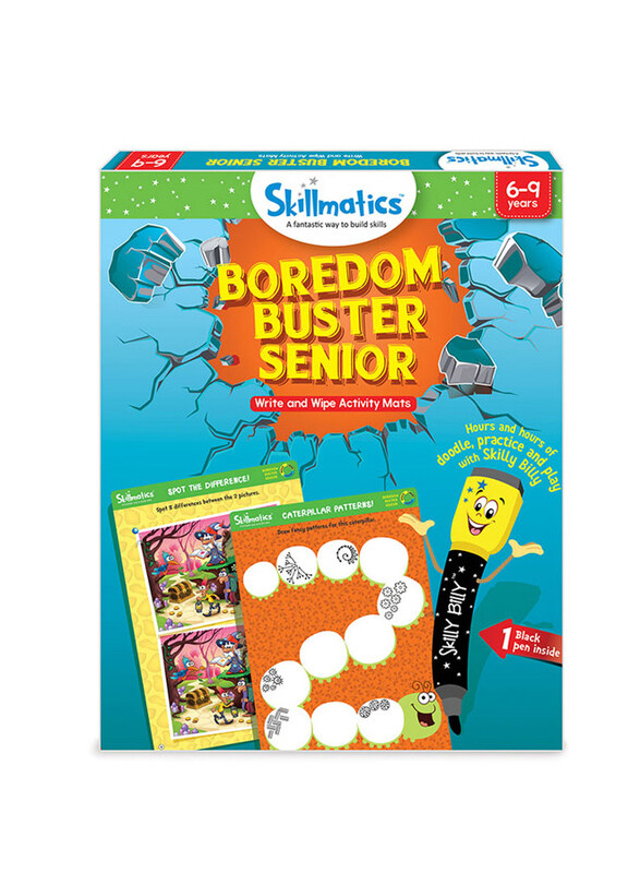 

Skillmatics Boredom Buster Senior, Learning & Education Toy, Ages 6+, Multicolour