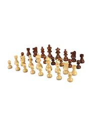 Dawson Sports Chess Pieces, Brown/Beige