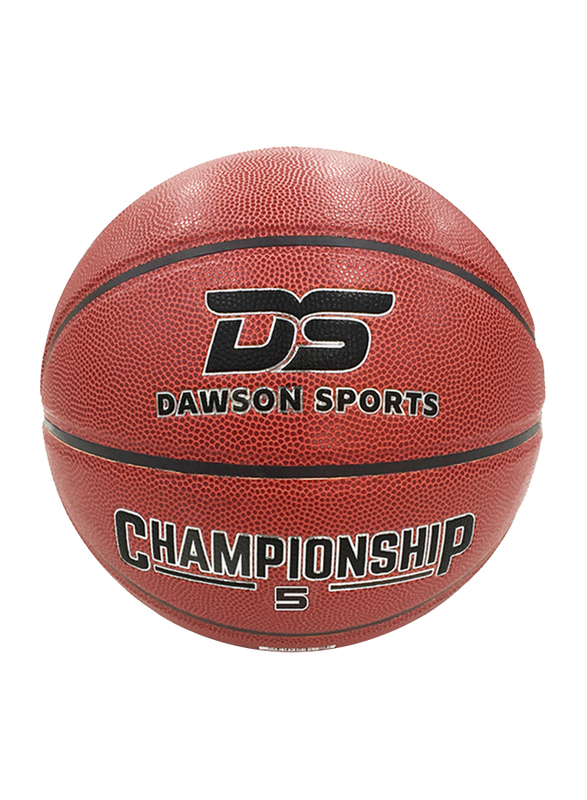 Dawson Sports PU Championship Basketball, Size 5, Brown
