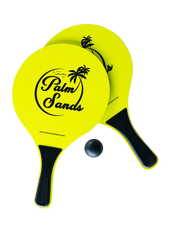 Dawson Sports Palm Sands MDF Paddle Set with Ball, Lime