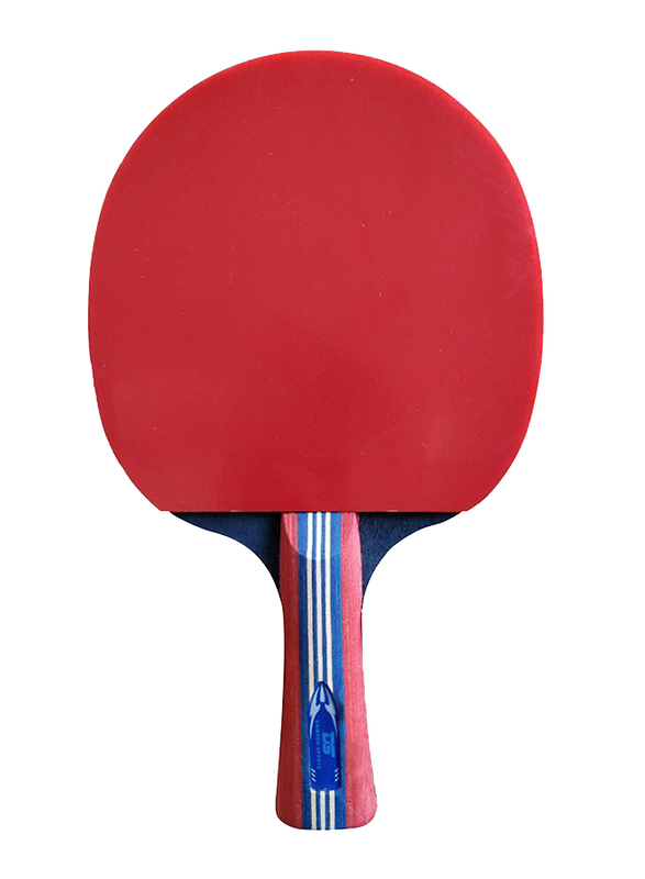 Dawson Sports Club Table Tennis Racket, Red/Blue