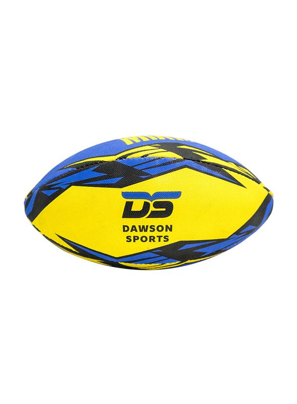 Dawson Sports Size-2 Mini Rugby Ball, Multicolour