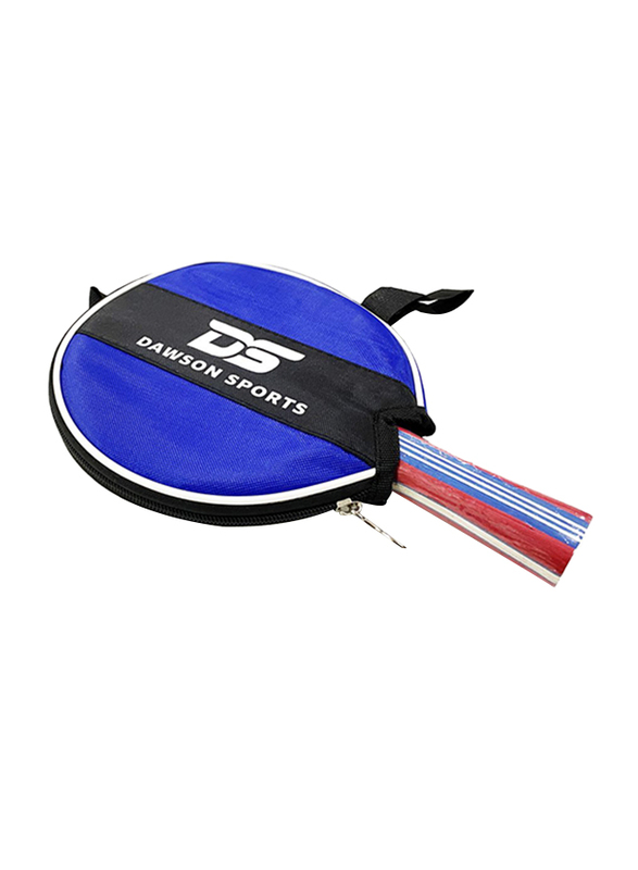 Dawson Sports Club Table Tennis Racket, Red/Blue