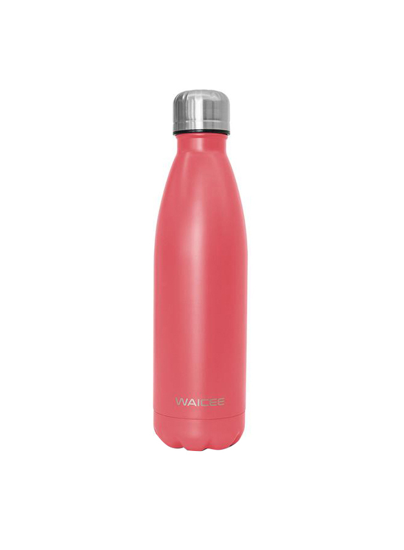 Waicee 500ml City Stainless Steel Thermal Insulated Vacuum Flask, Red