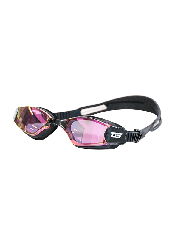 Dawson Sports Performance Swim Goggles, Pink/Black