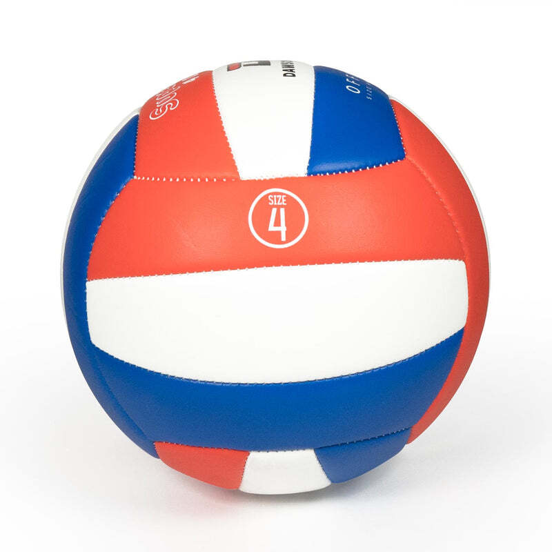 Dawson Sports 4000 Volleyball, Size 4, Multicolor