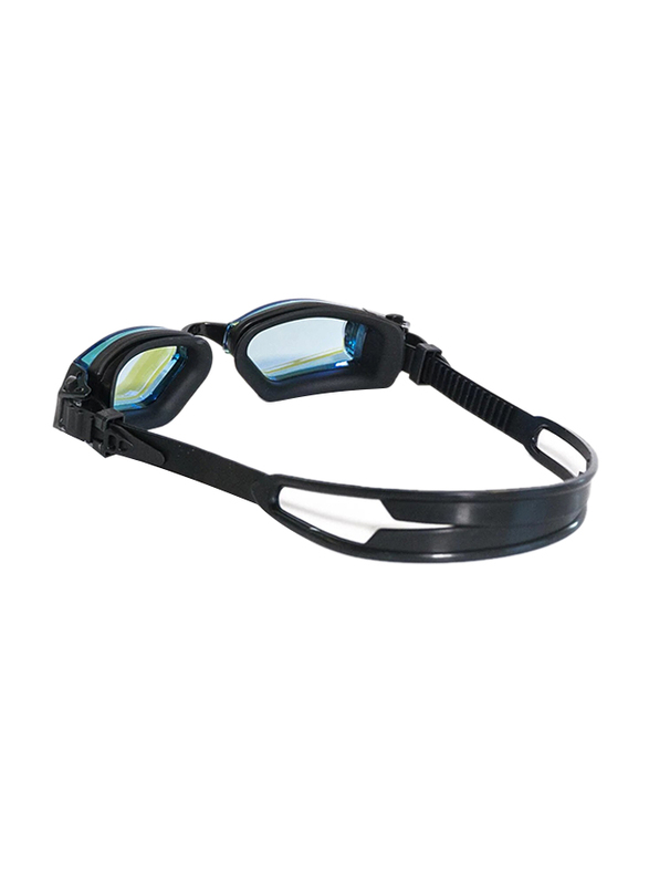 Dawson Sports Performance Swim Goggles, Blue/Black