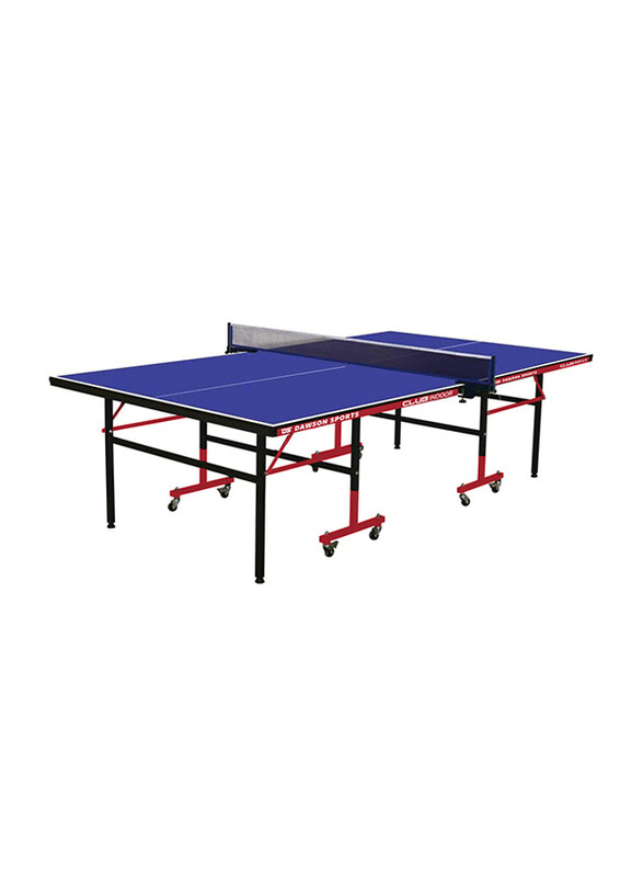 

Dawson Sports EC Club Indoor Table Tennis Table, 2740 x 1525 x 760mm, Blue/Black