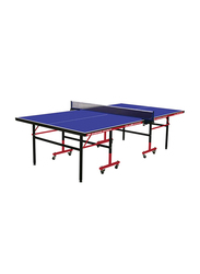 Dawson Sports EC Club Indoor Table Tennis Table, 2740 x 1525 x 760mm, Blue/Black