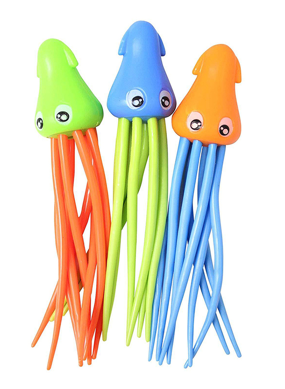 Dawson Sports Dive Squid, 3 Pieces, Multicolor