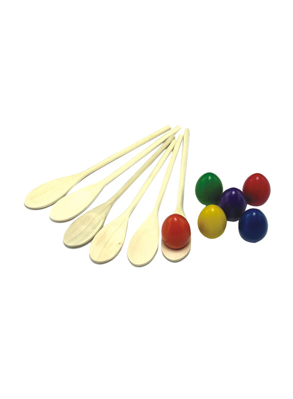 

Dawson Sports Egg and Spoon Set, 12 Pieces, Multicolor