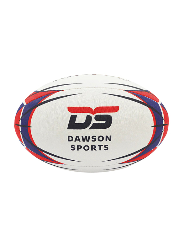 Dawson Sports Size-4 International Rugby Ball, Multicolour