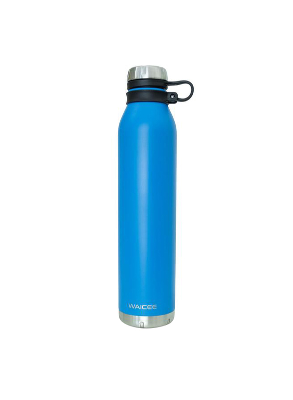 Waicee 1000ml The Royal Jakey Stainless Steel Thermal Insulated Vacuum Flask, Royal Blue