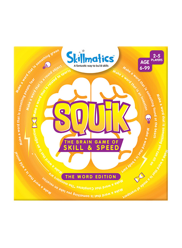 Skillmatics Squik The Word Edition, Learning & Education Toy, Ages 6+, Multicolour
