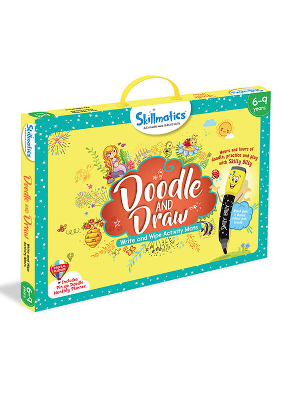

Skillmatics Doodle and Draw, Learning & Education Toy, Ages 6+, Multicolour