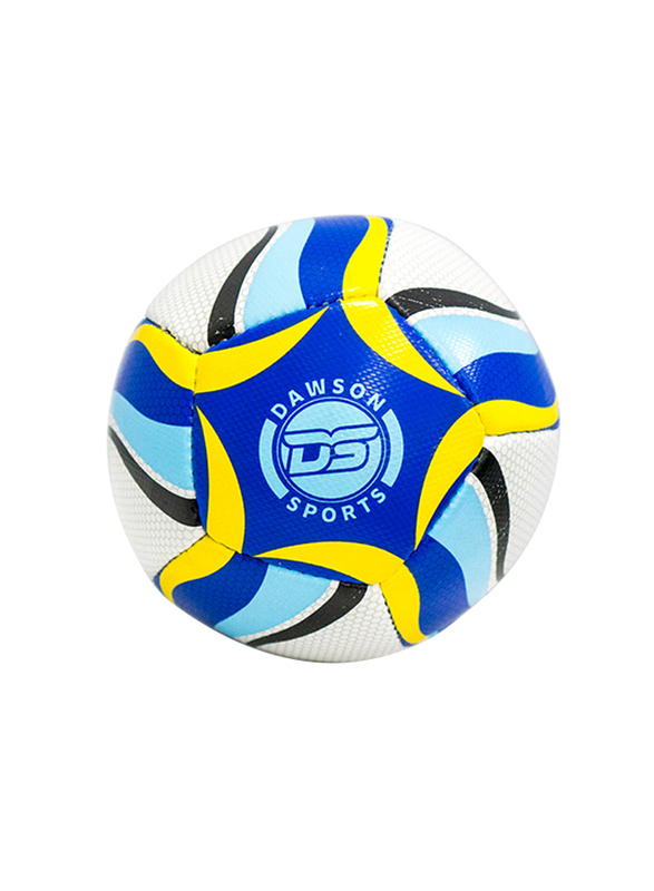 Dawson Sports Size-2 Mini Football, Blue/White