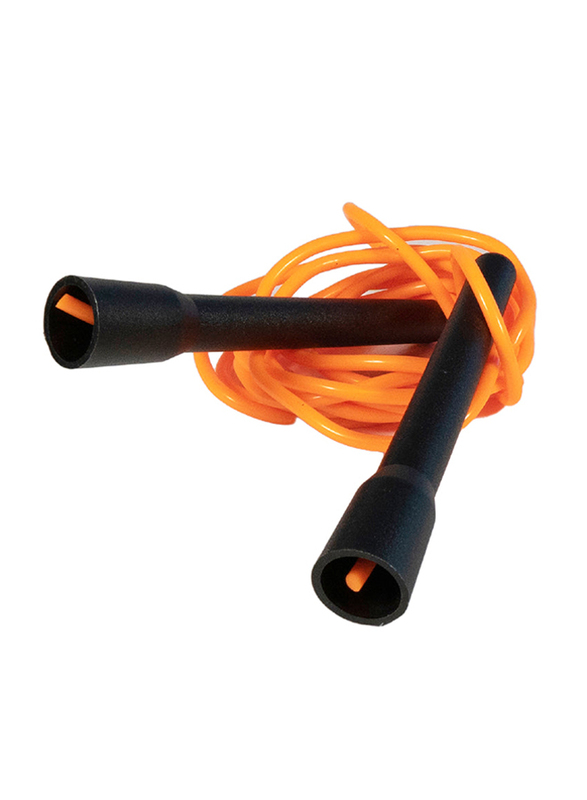 Dawson Sports Plastic Skipping Rope, 3m, Orange/Black