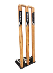 Dawson Sports Premium Wooden Spring Stump Set, Brown