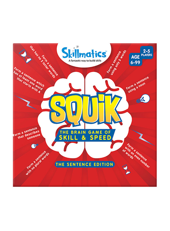 Skillmatics Squik The Sentence Edition, Learning & Education Toy, Ages 6+, Multicolour