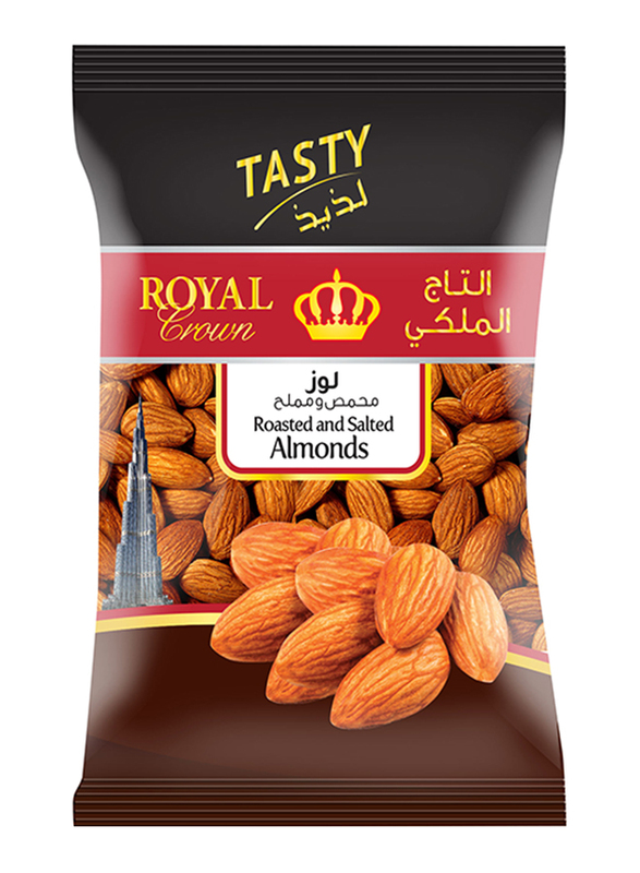 Royal Crown Roasted & Salted Almonds, 400g