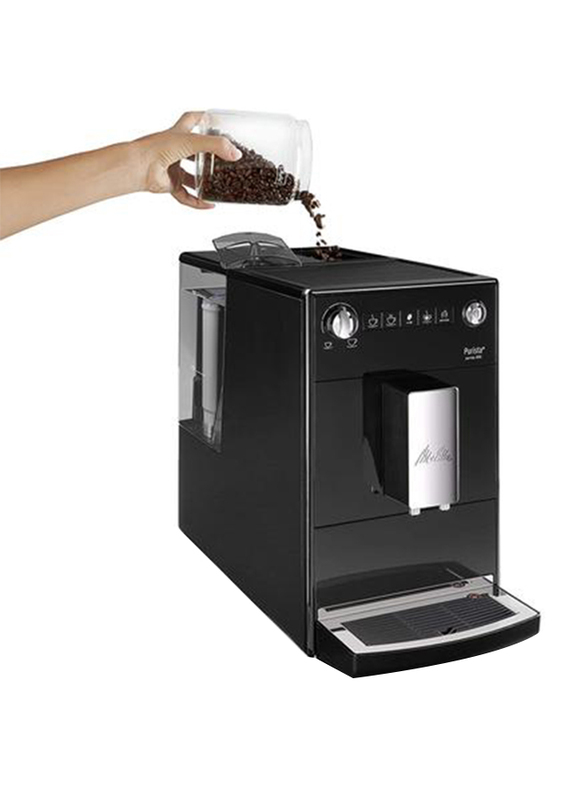 Melitta 1L Purista Automatic Espresso Coffee Machine, 1450W, F23/0-102, Black