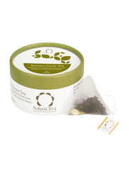 Solaris Tea Jasmine Green Tea Organic Pyramid Teabags, 15 x 2g