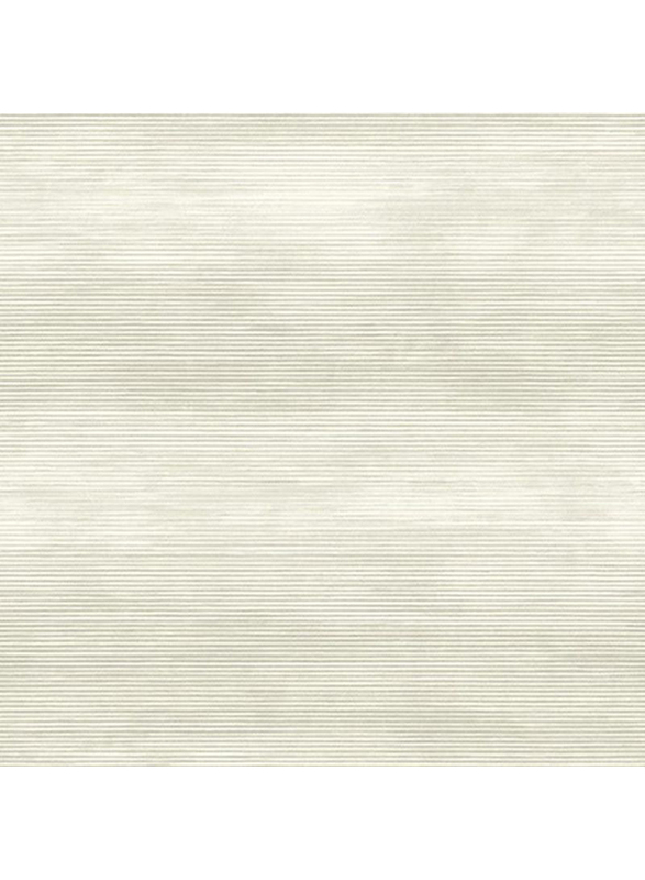 Wallquest Horizontal Texture Stripes Wallpaper, 10 x 0.53 Meter, Light Gold/Beige