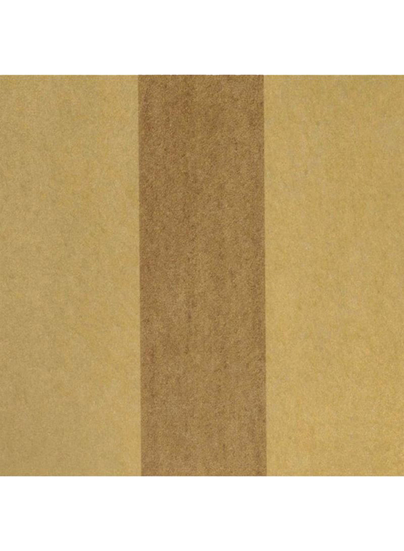 Selecta Parati Versilia Stripes Wallpaper, 10 x 0.53 Meter, Brown/Gold