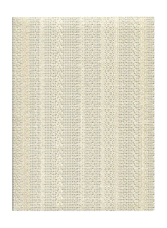 Zambaiti Parati Stripes Print Wallpaper, 10 x 0.53 Meter, Beige