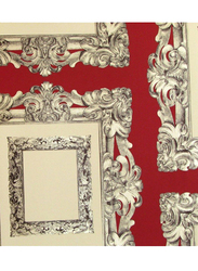 Prestigious Textiles Mirror Design Wall Covering, 0.53 x 10 Meter, Red/Dark Grey
