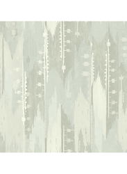والكويست فيلا فلورا ورق جدران مطبع بخطوط 0.53 × 10 متر، رمادي