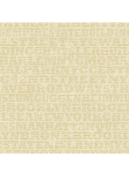 Wallquest Borough Printed Wallpaper, 10 x 0.53 Meter, Gold