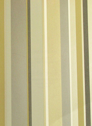 Prestigious Textiles Stripes Print Wall Covering, 10 x 0.53 Meter, Beige/Silver