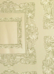 Prestigious Textiles Mirror Design Wall Covering, 0.53 x 10 Meter, Grey/Brown