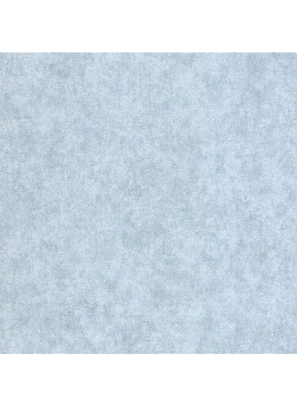SK Filson Tudor Rose Plain Pattern Wallpaper, 10 x 0.53 Meter, Blue
