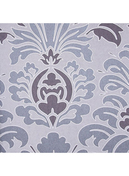 ID-Art Damask Mystique Abstract Wall Covering, 10 x 0.53 Meter, Mauve/Dark Grey