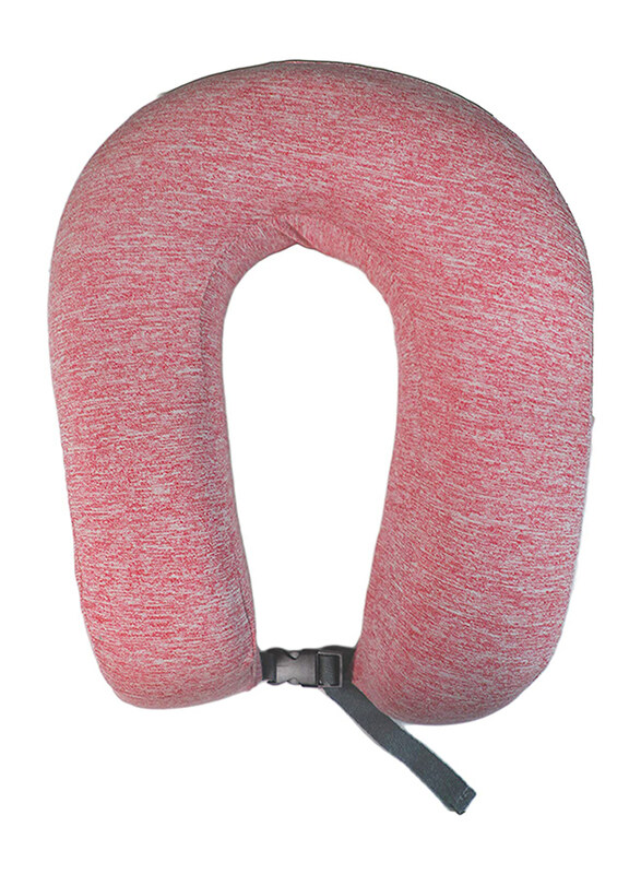 

Maagen Luxurious Foam U-Shaped Neck Support Cushion, Pink