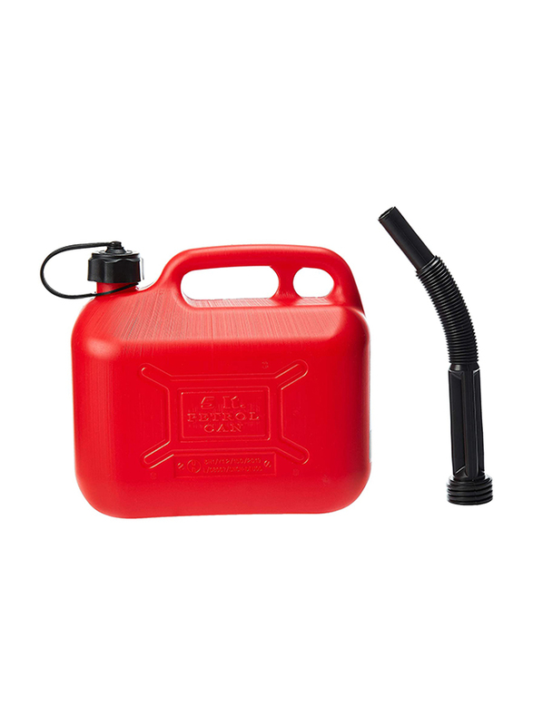 Deura Petrol Can, Red, 5 Liters