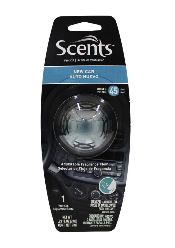 

Scents Vent Oil New Car Air Freshener