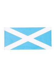 Maagen Flag of Scotland Car Sticker, Blue/White