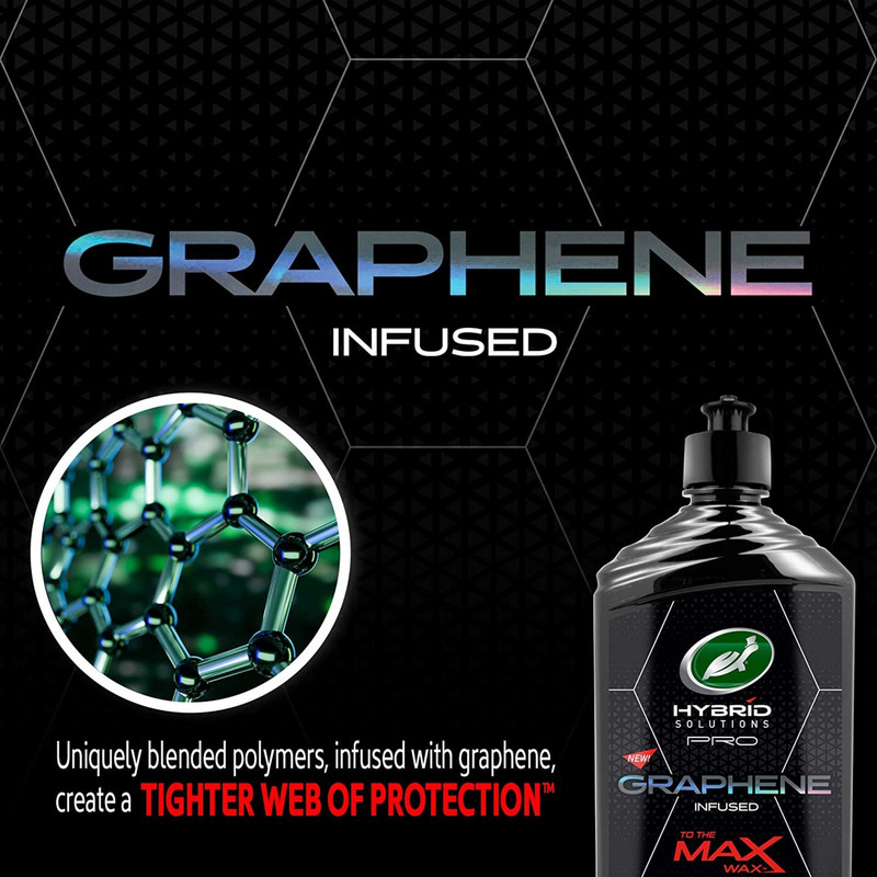 Turtle Wax 14oz Hybrid Solutions Pro to The Max Wax/Graphene Liquid Wax