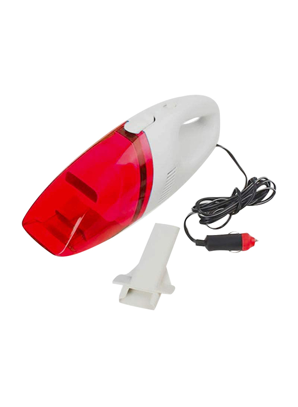 Smart Car Mini Portable Car Vacuum Cleaner, 1300-8, Red/White