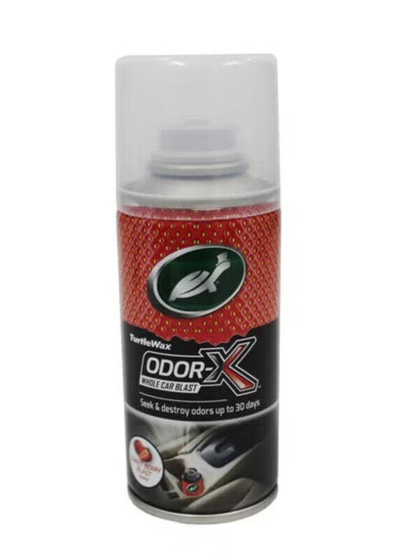 

Turtle Wax Odor-X Whole Car Blast Odor Eliminator 100ML-Sweet Berry Blast Scent