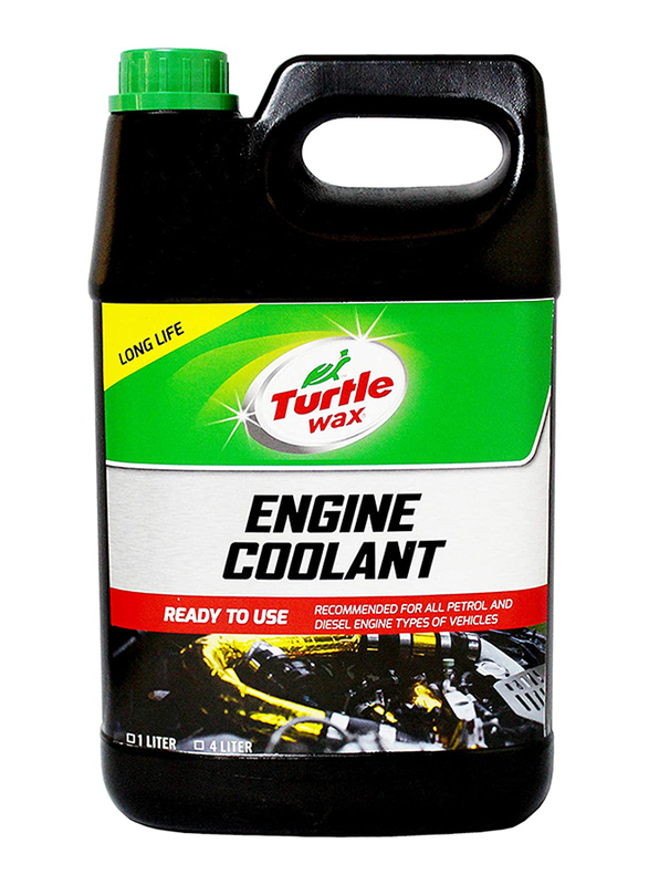 Turtle Wax 3.78Ltr Ready to Use Engine Coolant, WS-120, Black