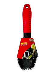 Smart Car Wheel Brush, SC-005, Black/Red