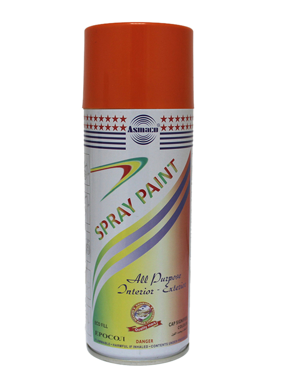 Asmaco Spray Paint, DXB13, 400ml, Orange