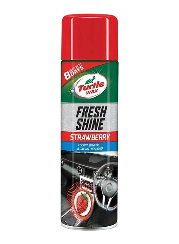 

Turtle Wax 500ml Fresh Shine Strawberry Car Freshener